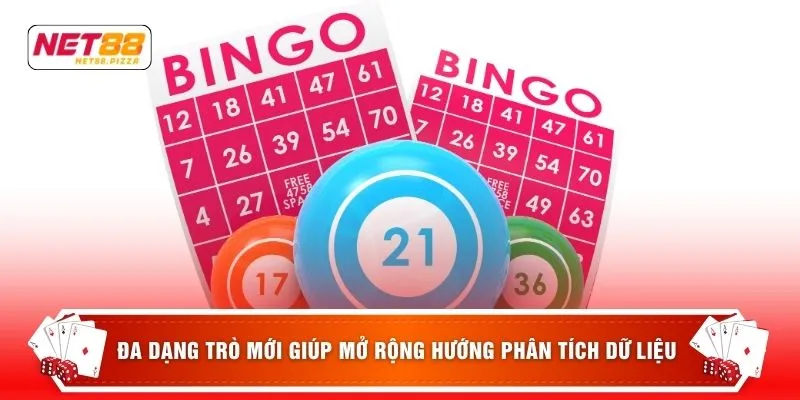 Xổ số Net88 2 Đa dạng trò mới giúp mở rộng hướng phân tích dữ liệu