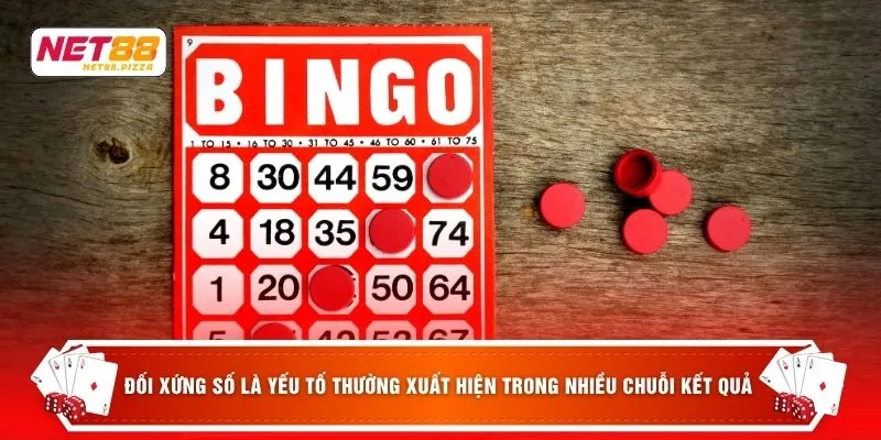 Xổ số Net88 5 Đối xứng số là yếu tố thường xuất hiện trong nhiều chuỗi kết quả