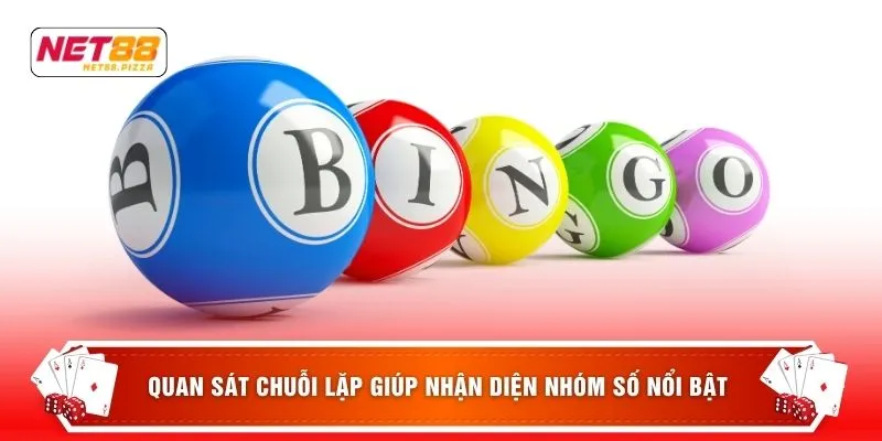 Xổ số Net88 3 Quan sát chuỗi lặp giúp nhận diện nhóm số nổi bật