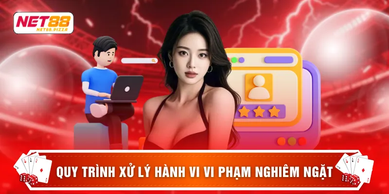 Quy trình xử lý hành vi vi phạm nghiêm ngặt